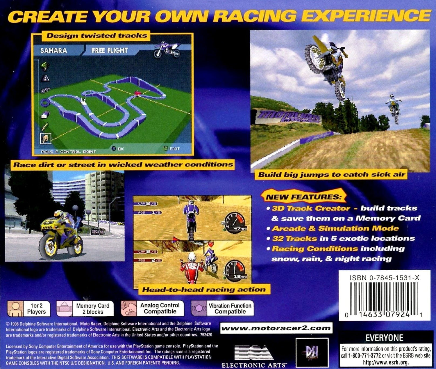 Moto Racer 2 - Playstation - Retro Island Gaming