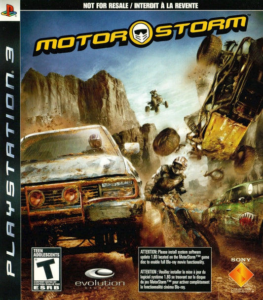 Motorstorm [Not For Resale] - Playstation 3 - Retro Island Gaming