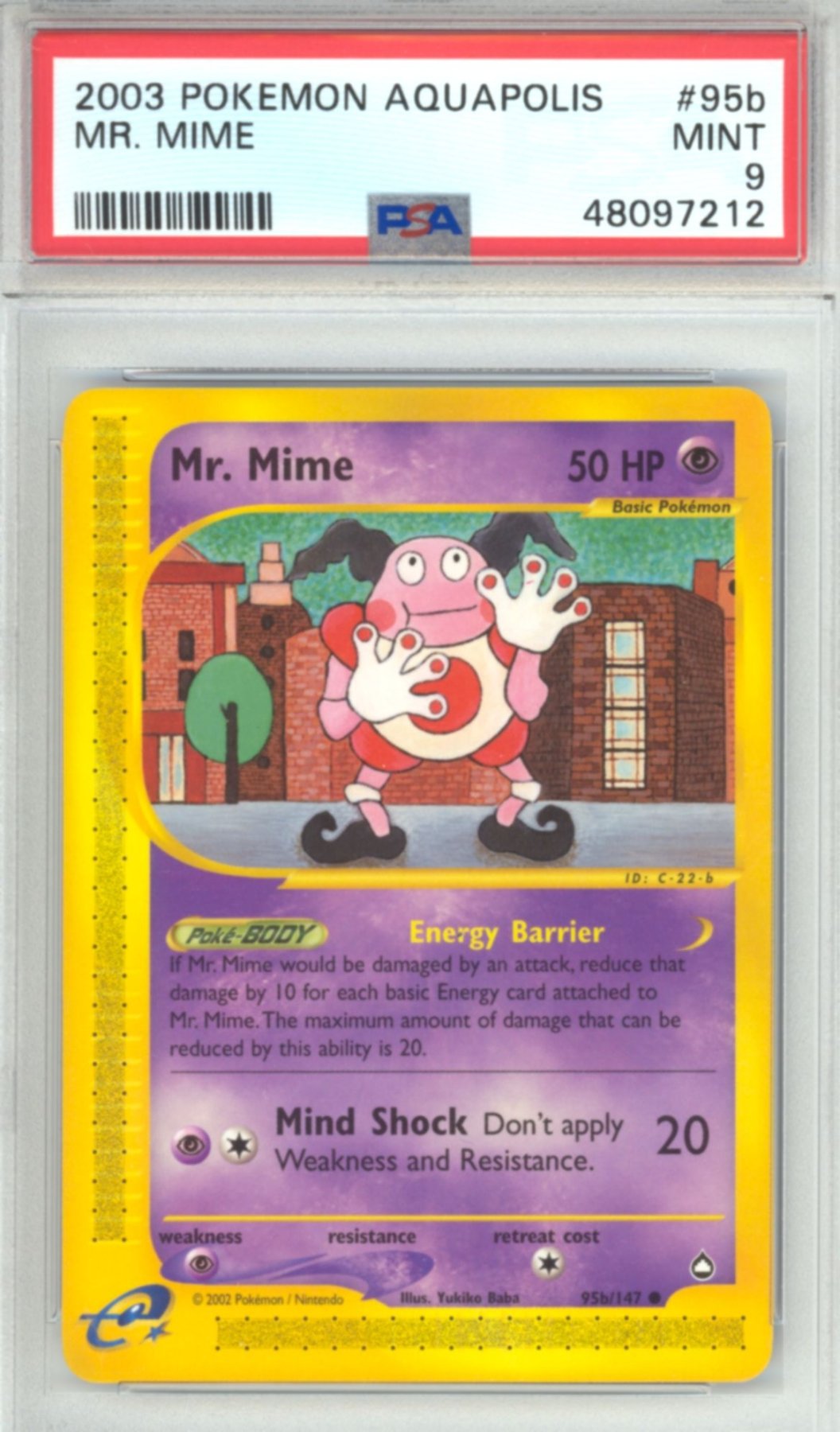 Mr. Mime #95 - Pokemon Aquapolis - Retro Island Gaming