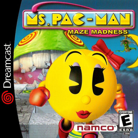 Ms. Pac - Man Maze Madness - Sega Dreamcast - Retro Island Gaming