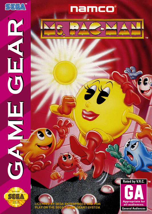 Ms Pac Man - Sega Game Gear - Retro Island Gaming