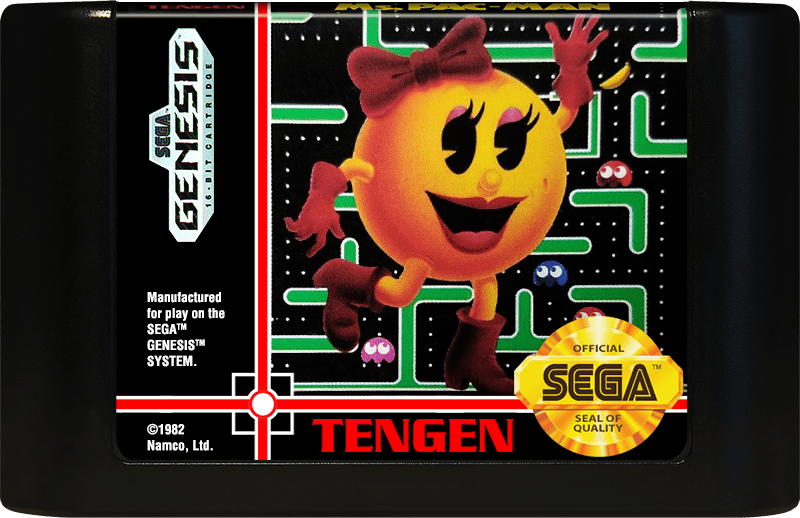 Ms. Pac - Man - Sega Genesis - Retro Island Gaming