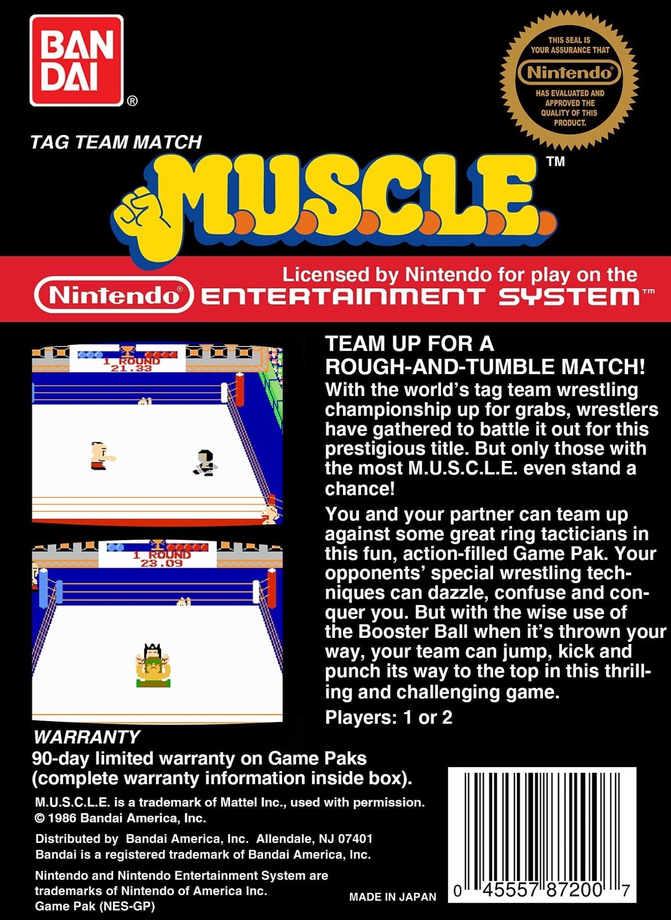 MUSCLE - NES - Retro Island Gaming