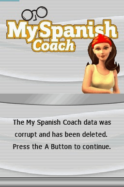 My Spanish Coach - Nintendo DS - Retro Island Gaming