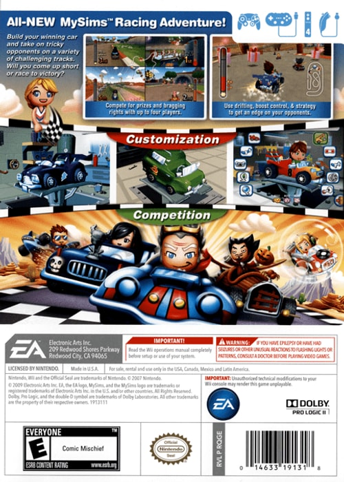 MySims Racing - Wii - Retro Island Gaming