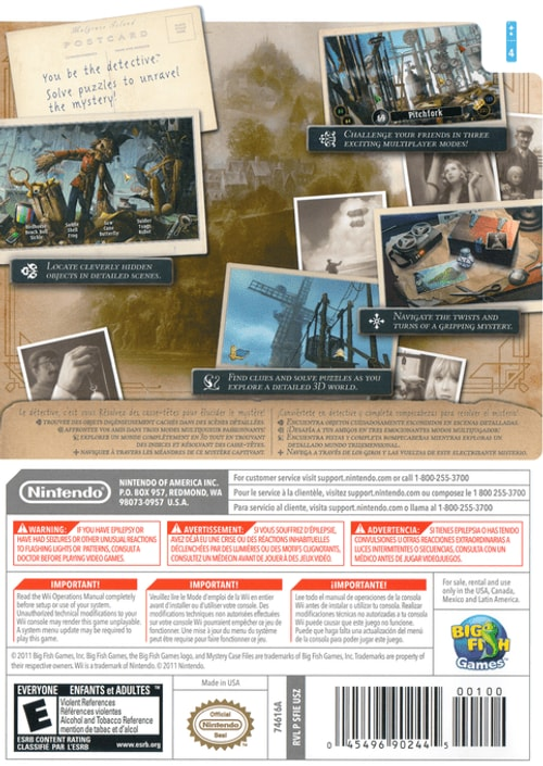 Mystery Case Files: The Malgrave Incident - Wii - Retro Island Gaming