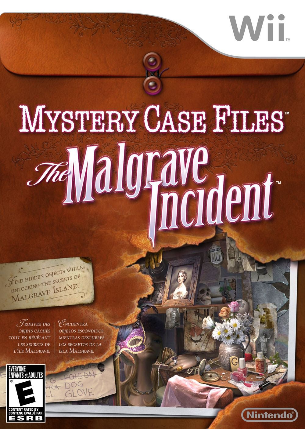Mystery Case Files: The Malgrave Incident - Wii - Retro Island Gaming