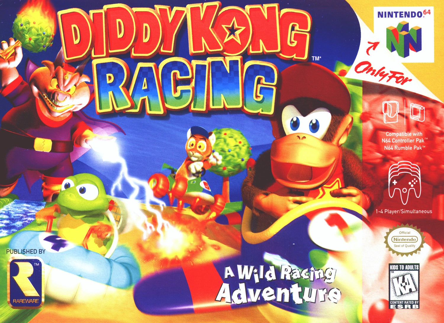Diddy Kong Racing - Nintendo 64