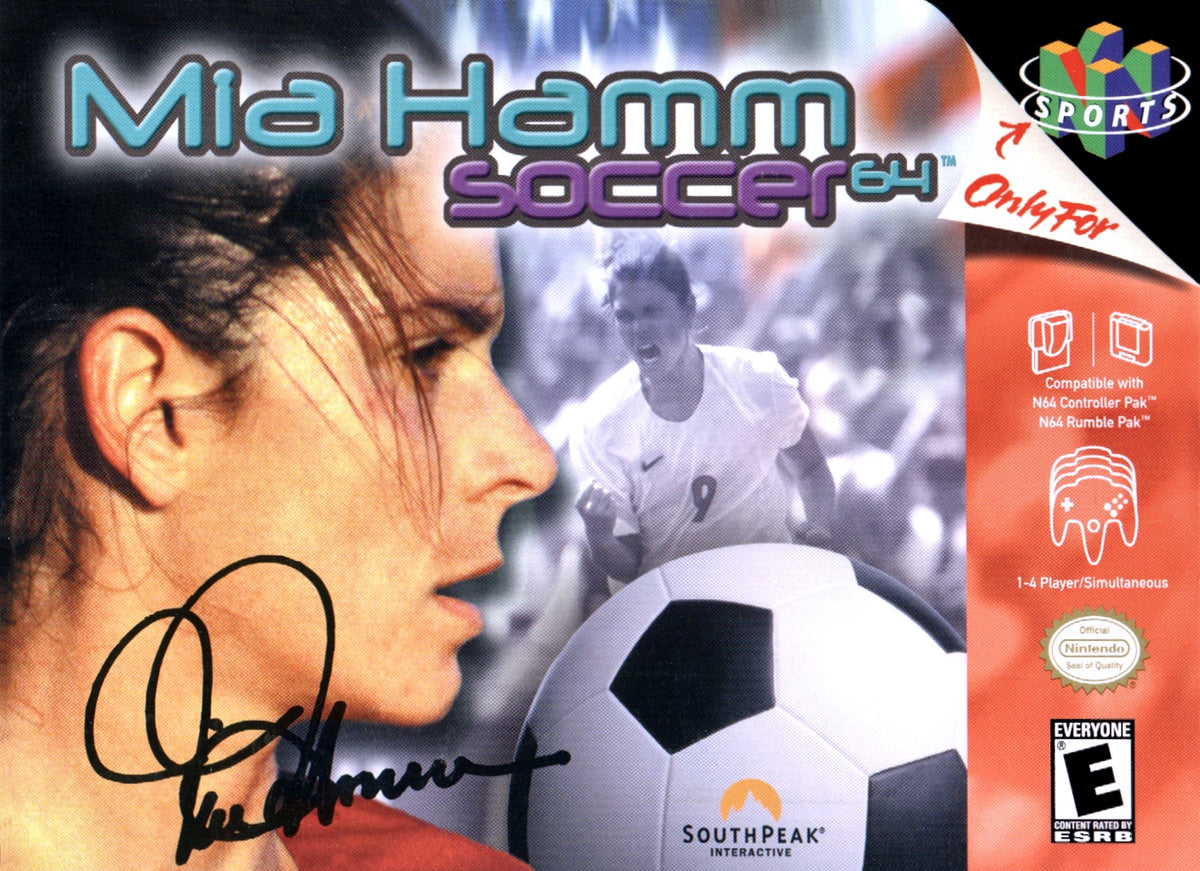 Mia Hamm Soccer 64 - Nintendo 64