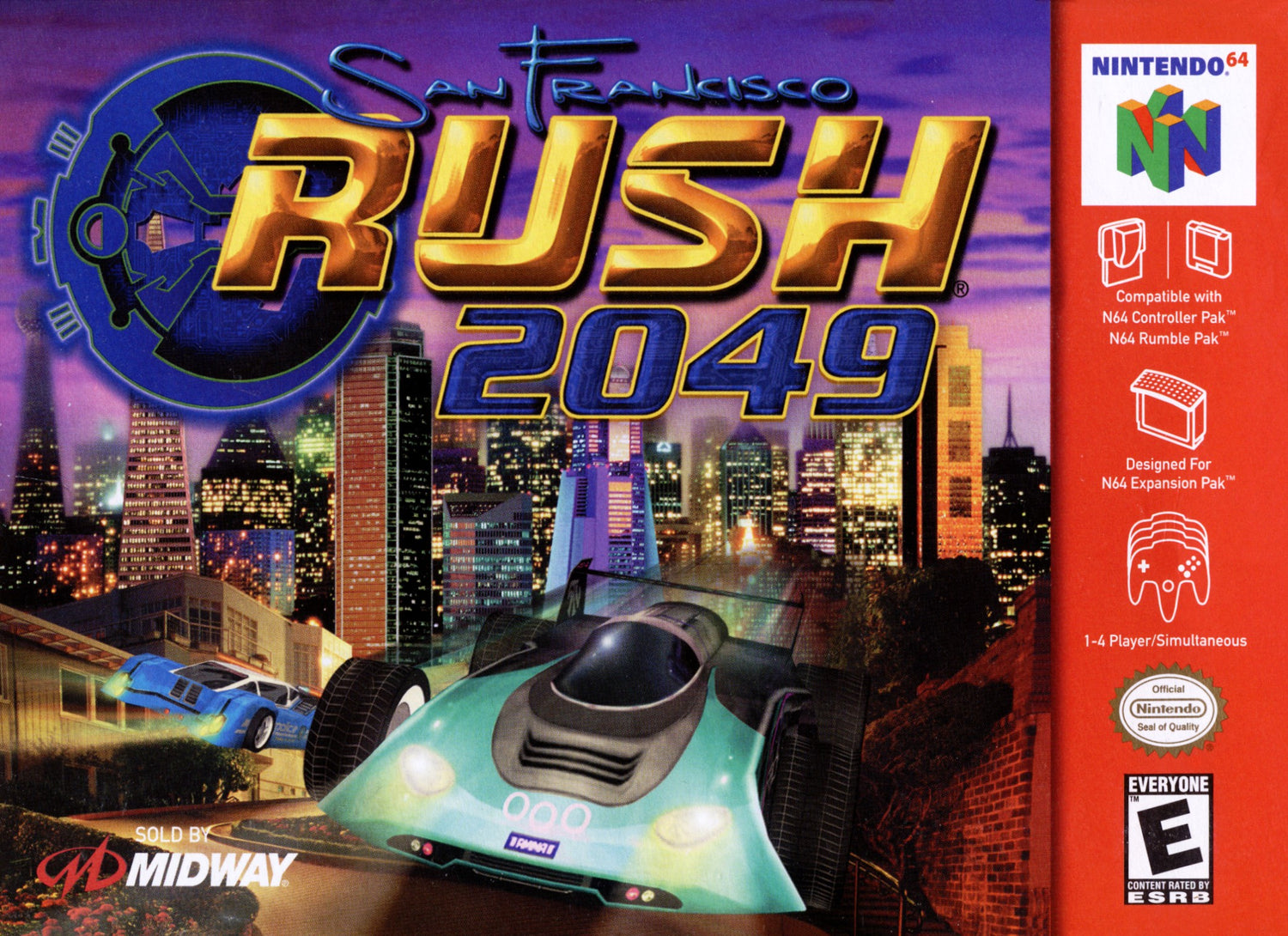 San Francisco Rush 2049 - Nintendo 64