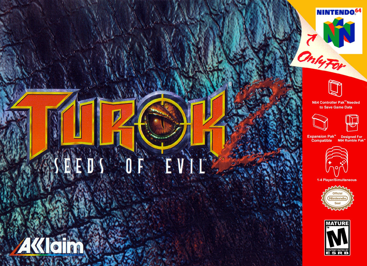 Turok 2 Seeds of Evil - Nintendo 64 - Retro Island Gaming