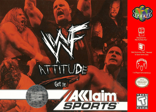 WWF Attitude - Nintendo 64 - Retro Island Gaming