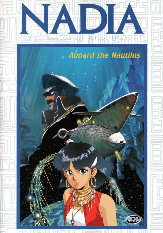 Nadia The Secret of Blue Water: Aboard the Nautilus - DVD - Retro Island Gaming