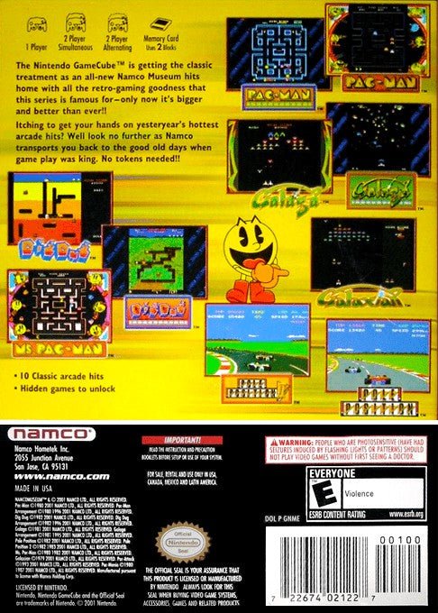 Namco Museum [Player's Choice] - Gamecube - Retro Island Gaming