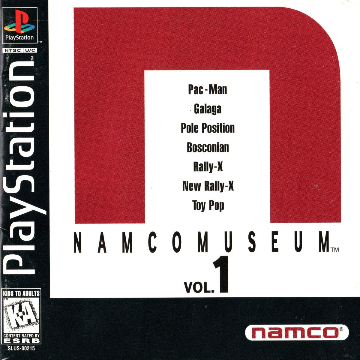 Namco Museum Volume 1 [Big N] - Playstation - Retro Island Gaming