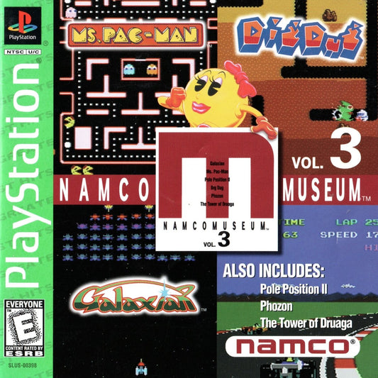 Namco Museum Volume 3 [Greatest Hits] - Playstation - Retro Island Gaming