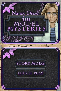 Nancy Drew: The Model Mysteries - Nintendo DS - Retro Island Gaming