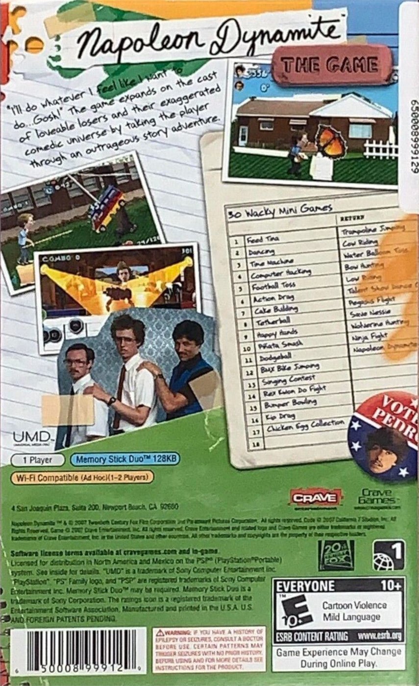 Napoleon Dynamite - PSP - Retro Island Gaming