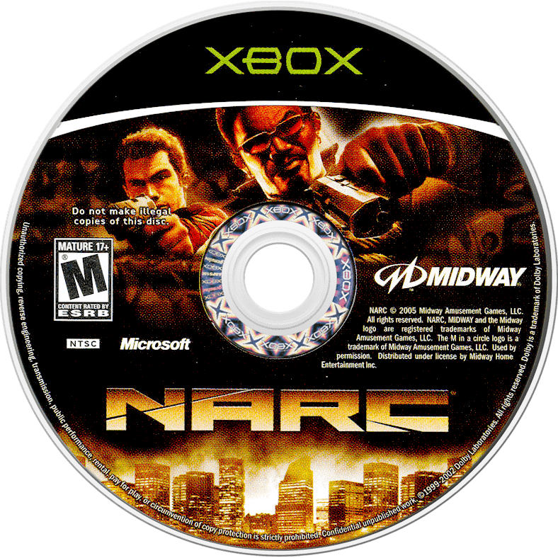 NARC - Xbox - Retro Island Gaming