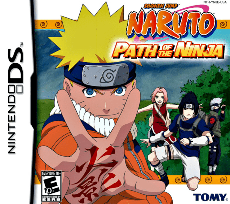 Naruto Path of The Ninja - Nintendo DS - Retro Island Gaming