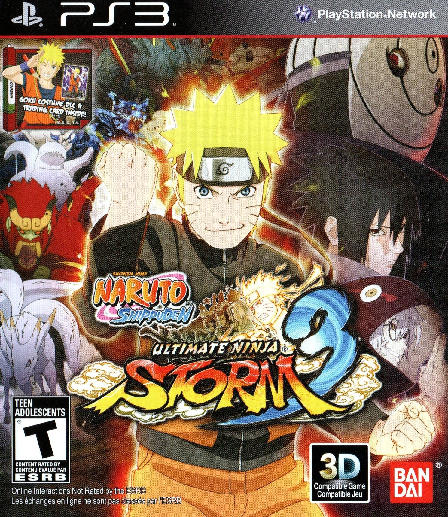 Naruto Shippuden Ultimate Ninja Storm 3 - Playstation 3 - Retro Island Gaming