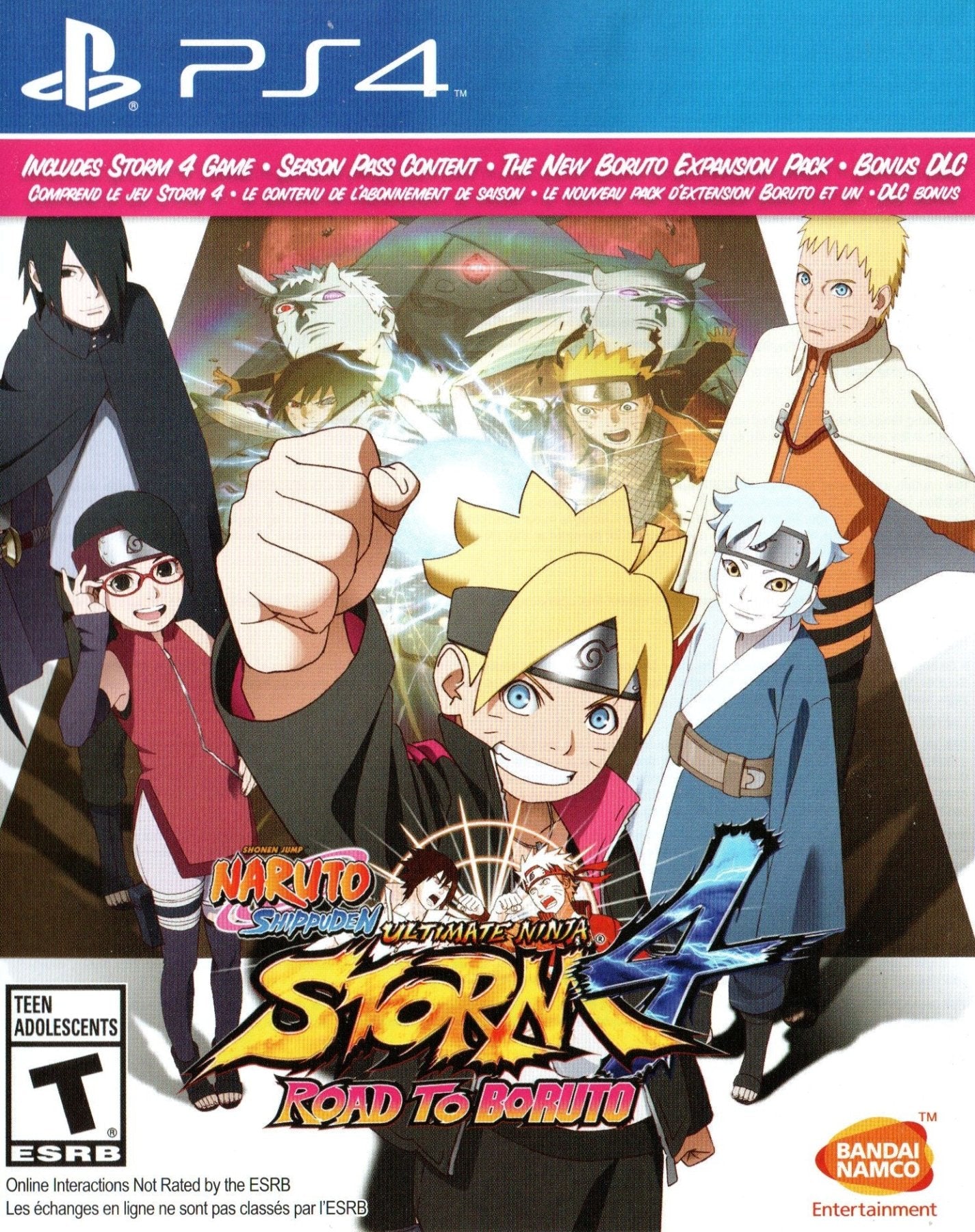 Naruto Shippuden Ultimate Ninja Storm 4 Road to Boruto - Playstation 4 - Retro Island Gaming