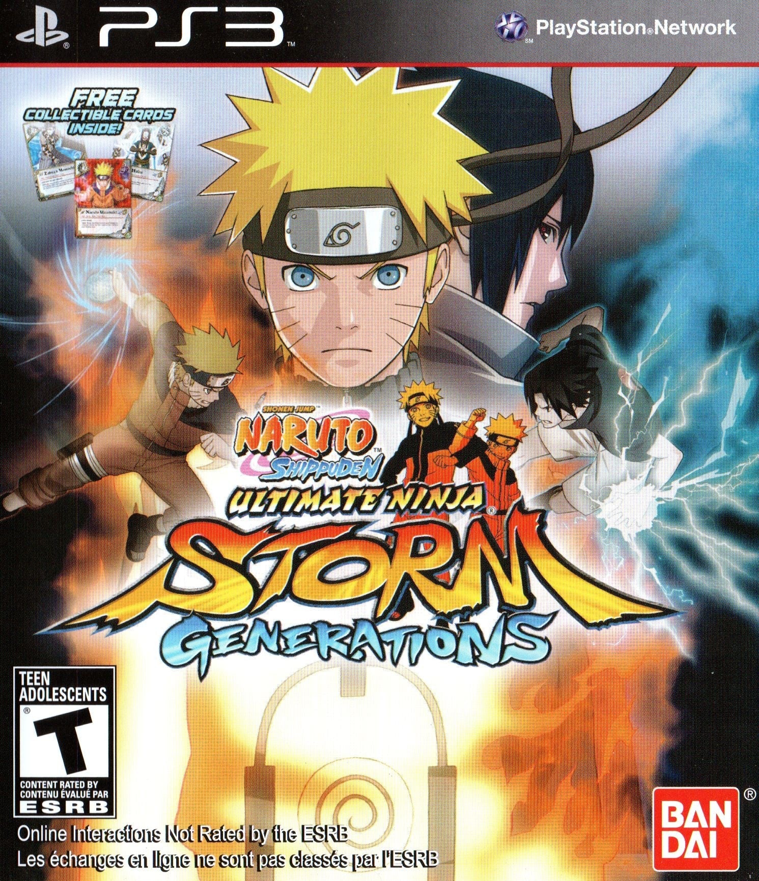 Naruto Shippuden Ultimate Ninja Storm Generations - Playstation 3 - Retro Island Gaming