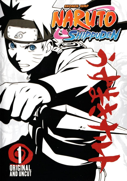 Naruto Shippuden Vol. 1 Original And Uncut - DVD - Retro Island Gaming
