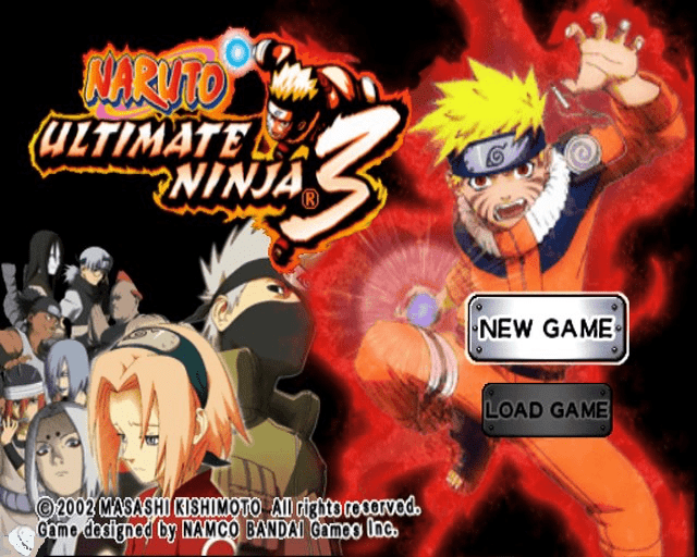 Naruto Ultimate Ninja 3 - Playstation 2 - Retro Island Gaming