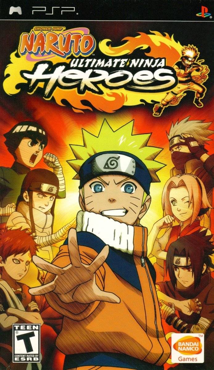 Naruto Ultimate Ninja Heroes - PSP - Retro Island Gaming