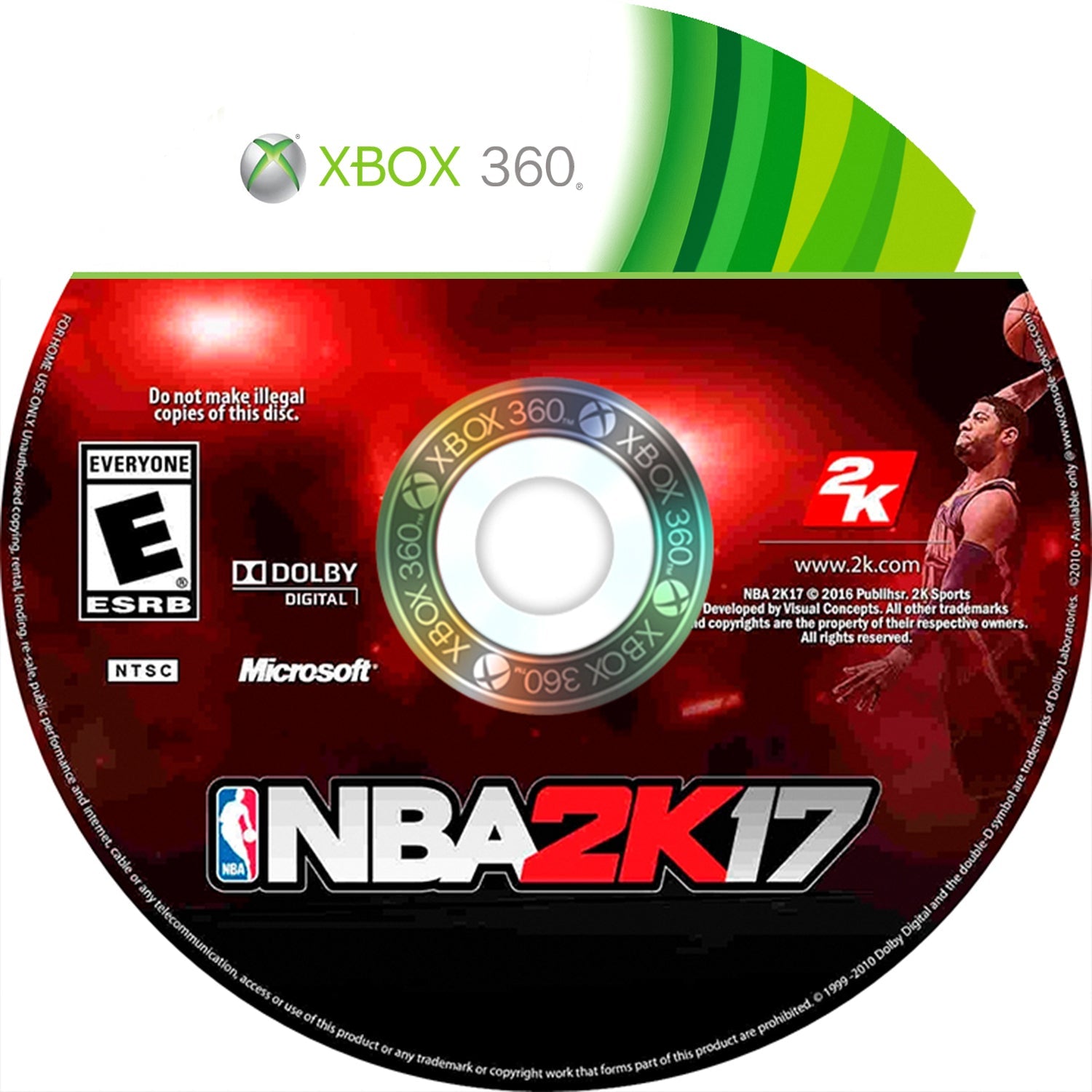 NBA 2K17 - Xbox 360 - Retro Island Gaming