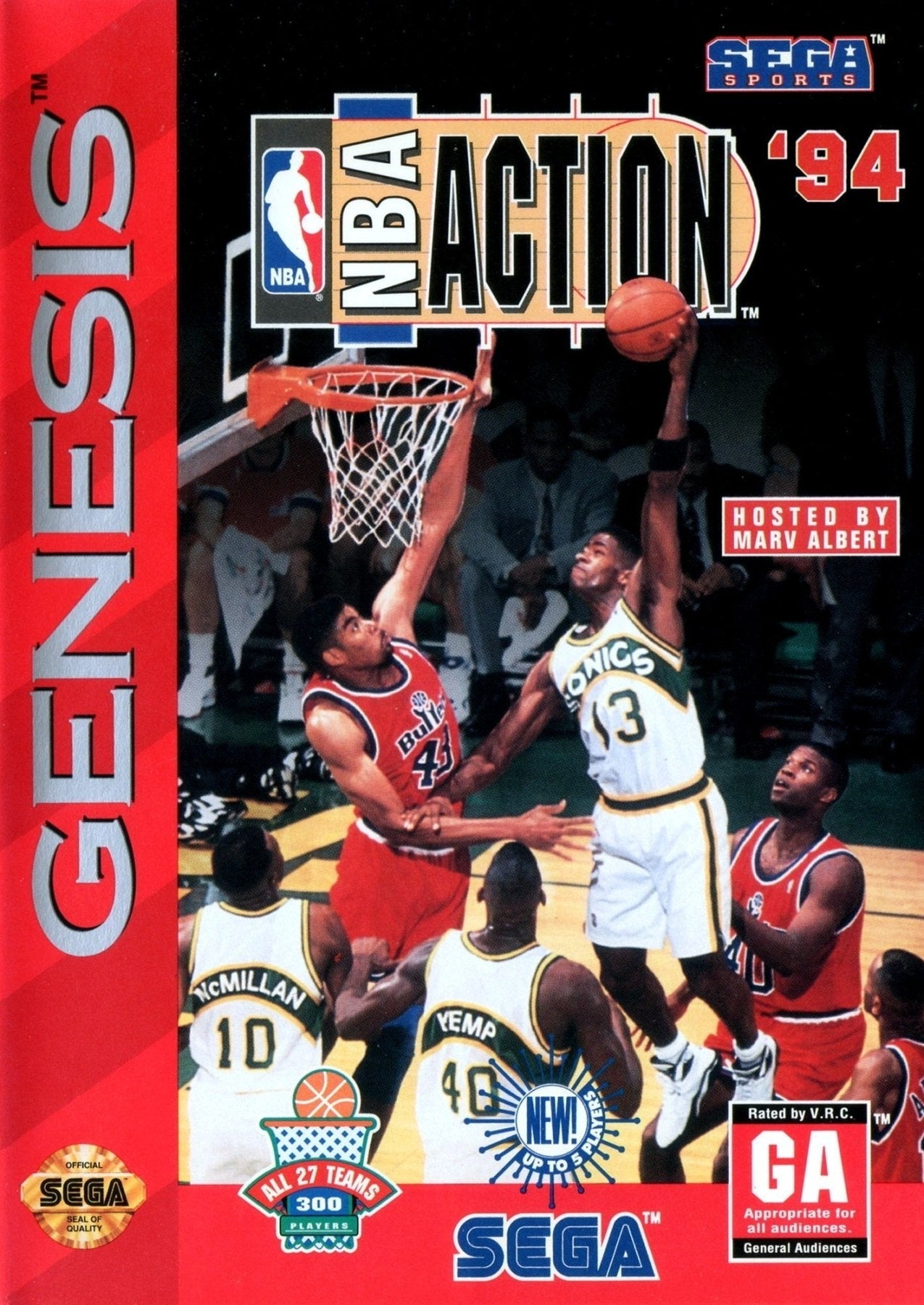 NBA Action 94 - Sega Genesis - Retro Island Gaming