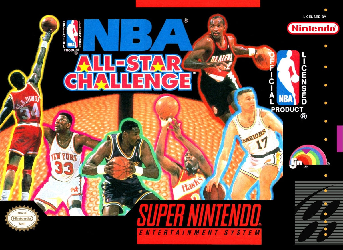 NBA All - Star Challenge - Super Nintendo - Retro Island Gaming