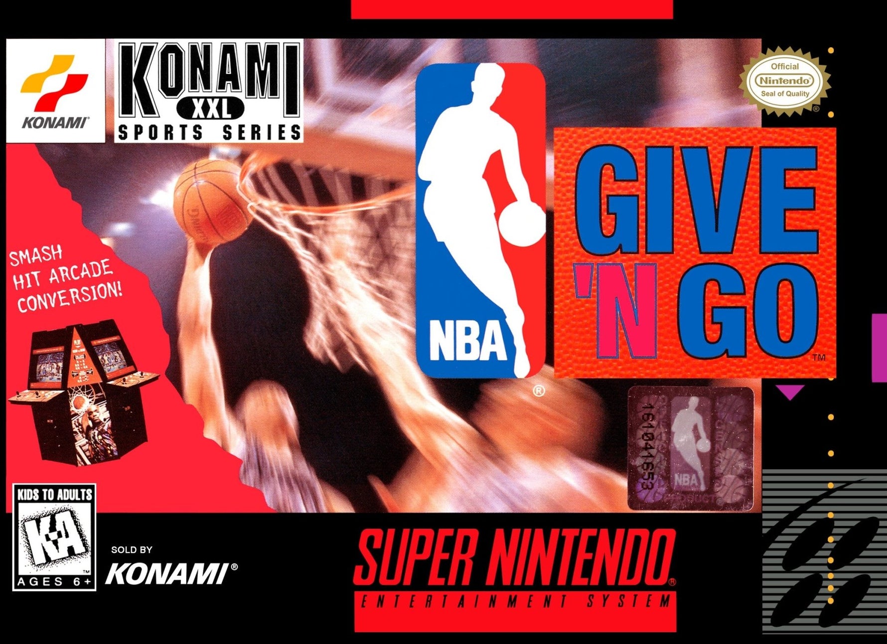NBA Give 'n Go - Super Nintendo - Retro Island Gaming