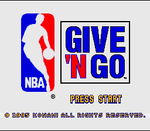 NBA Give 'n Go - Super Nintendo - Retro Island Gaming