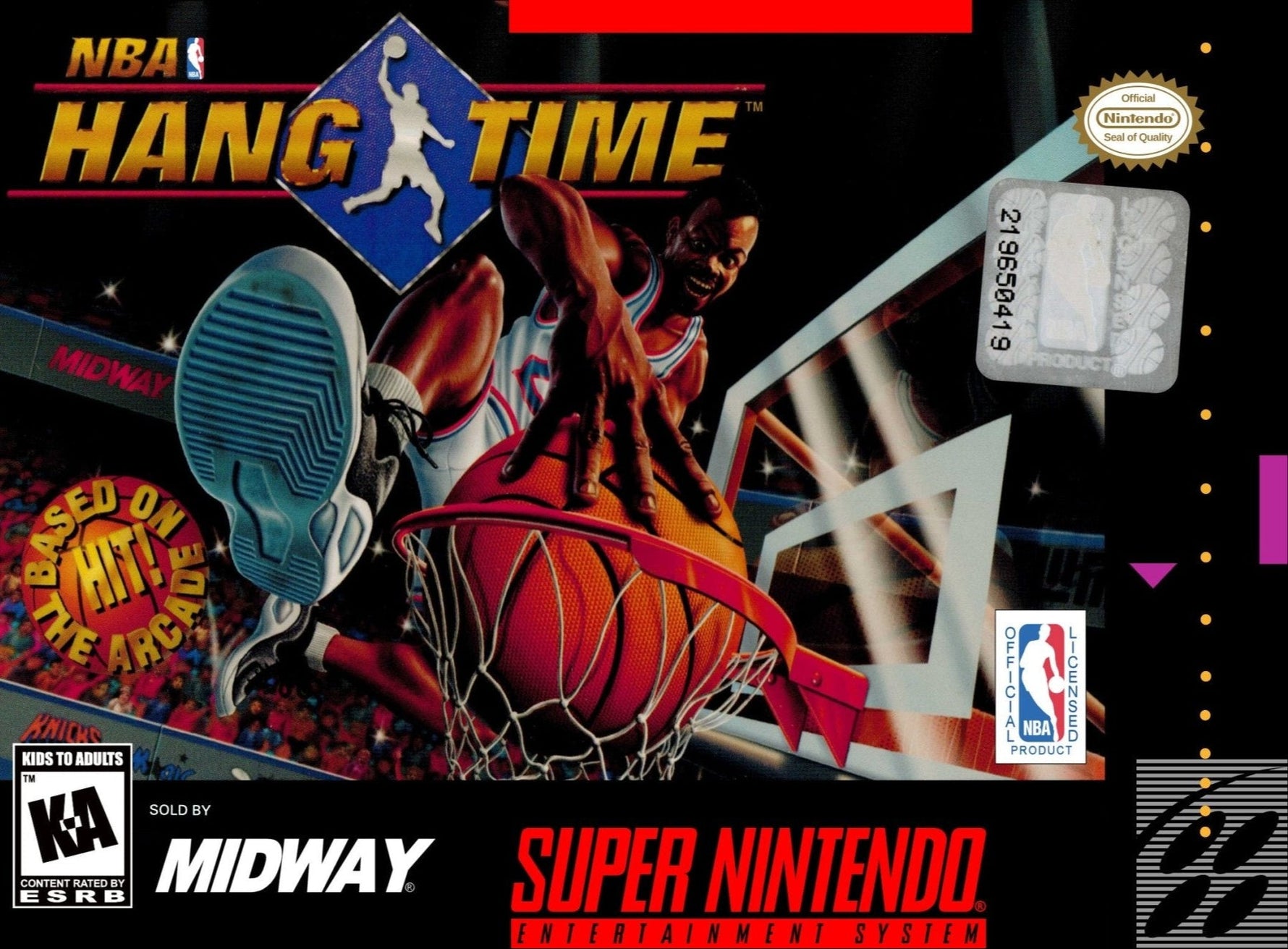 NBA Hang Time - Super Nintendo - Retro Island Gaming