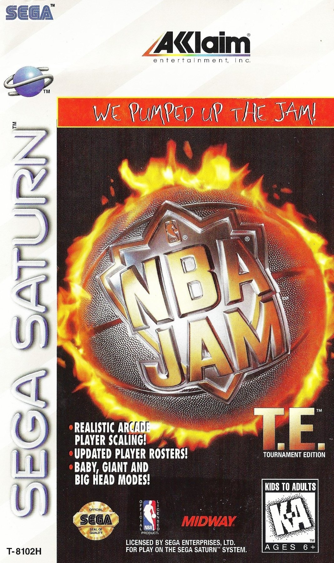 NBA Jam Tournament Edition - Sega Saturn - Retro Island Gaming