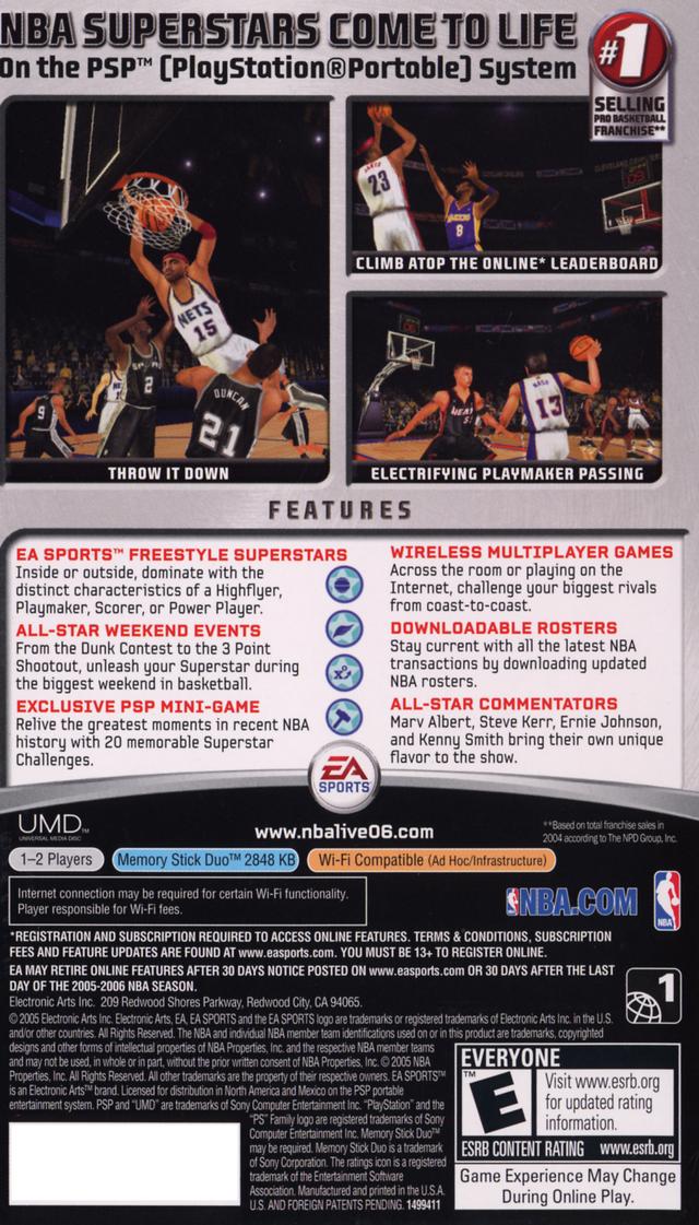 NBA Live 2006 - PSP - Retro Island Gaming