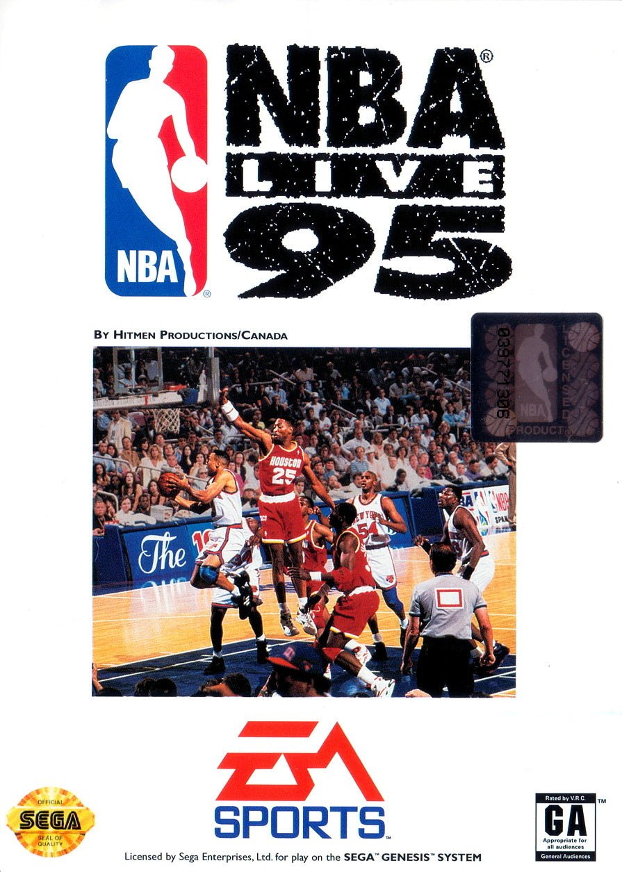 NBA Live 95 - Sega Genesis - Retro Island Gaming