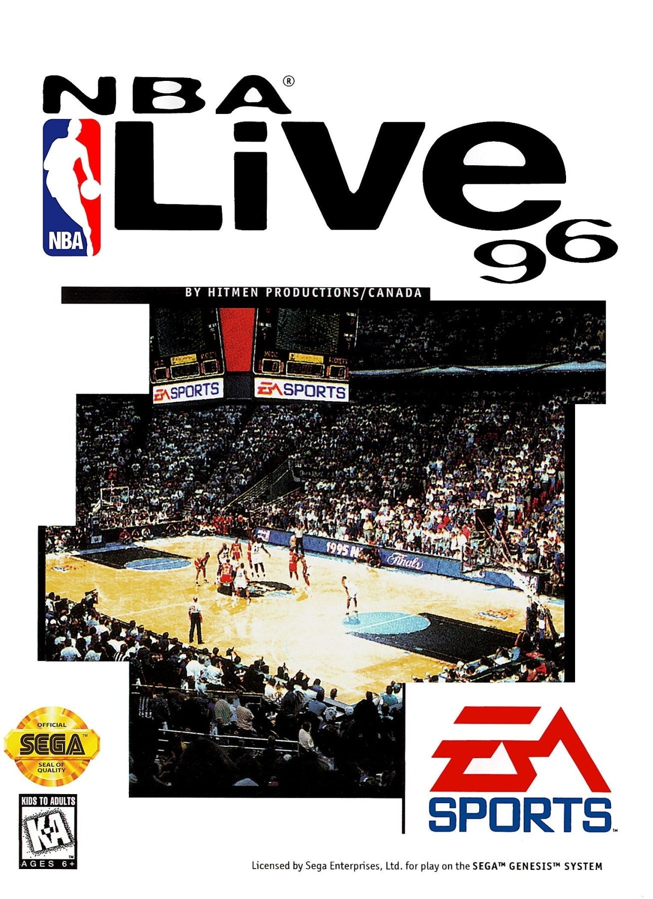 NBA Live 96 - Sega Genesis - Retro Island Gaming