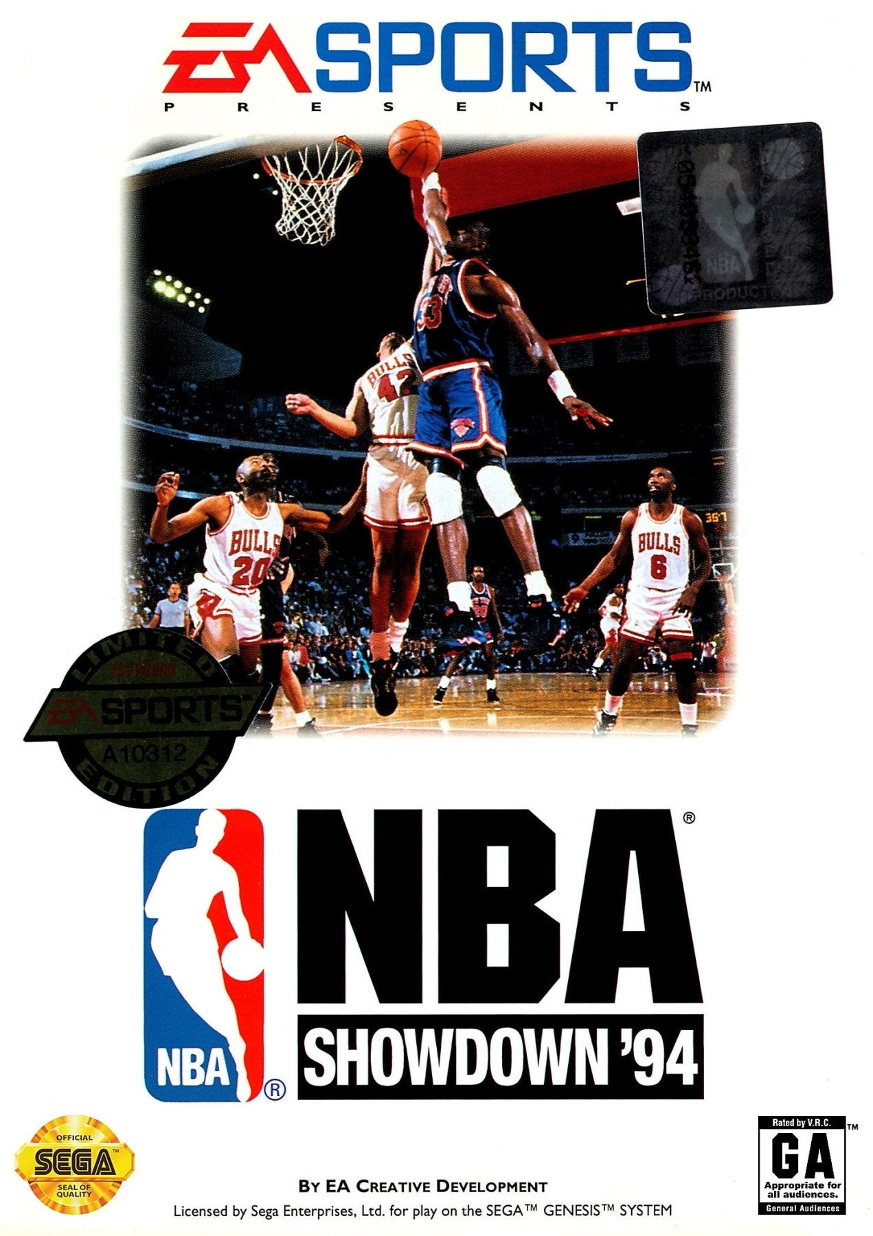NBA Showdown 94 - Sega Genesis - Retro Island Gaming