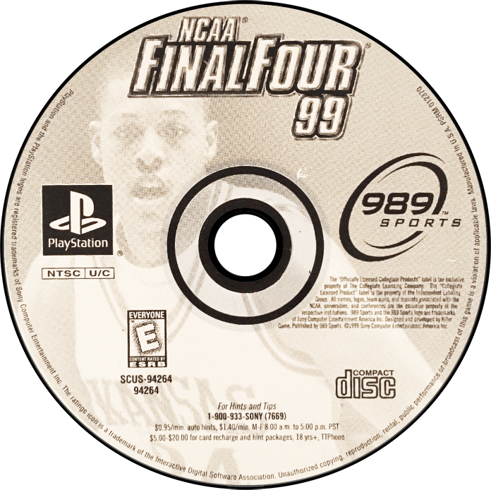 NCAA Final Four 99 - Playstation - Retro Island Gaming