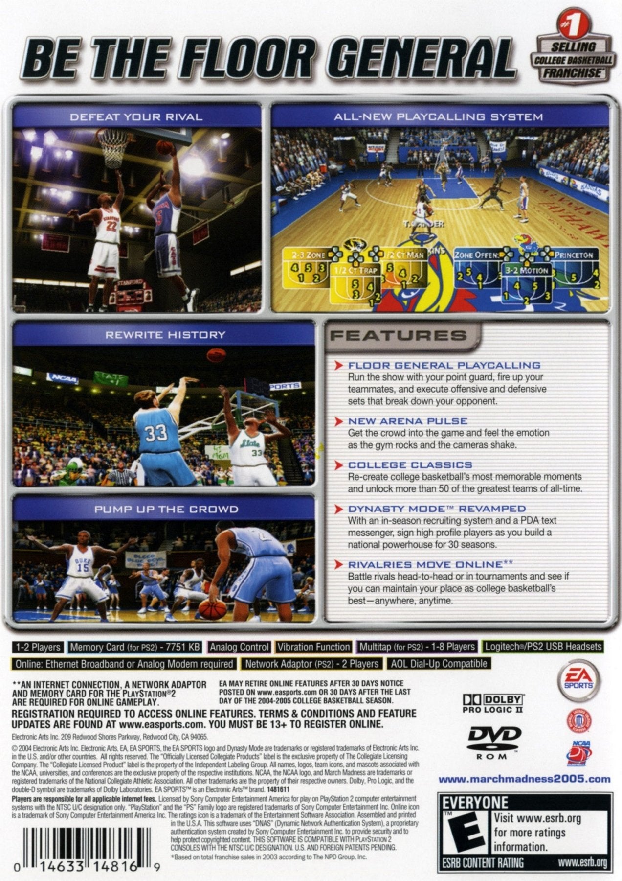 NCAA March Madness 2005 - Playstation 2 - Retro Island Gaming