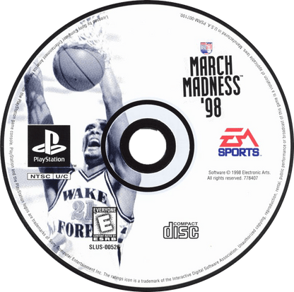 NCAA March Madness 98 - Playstation - Retro Island Gaming