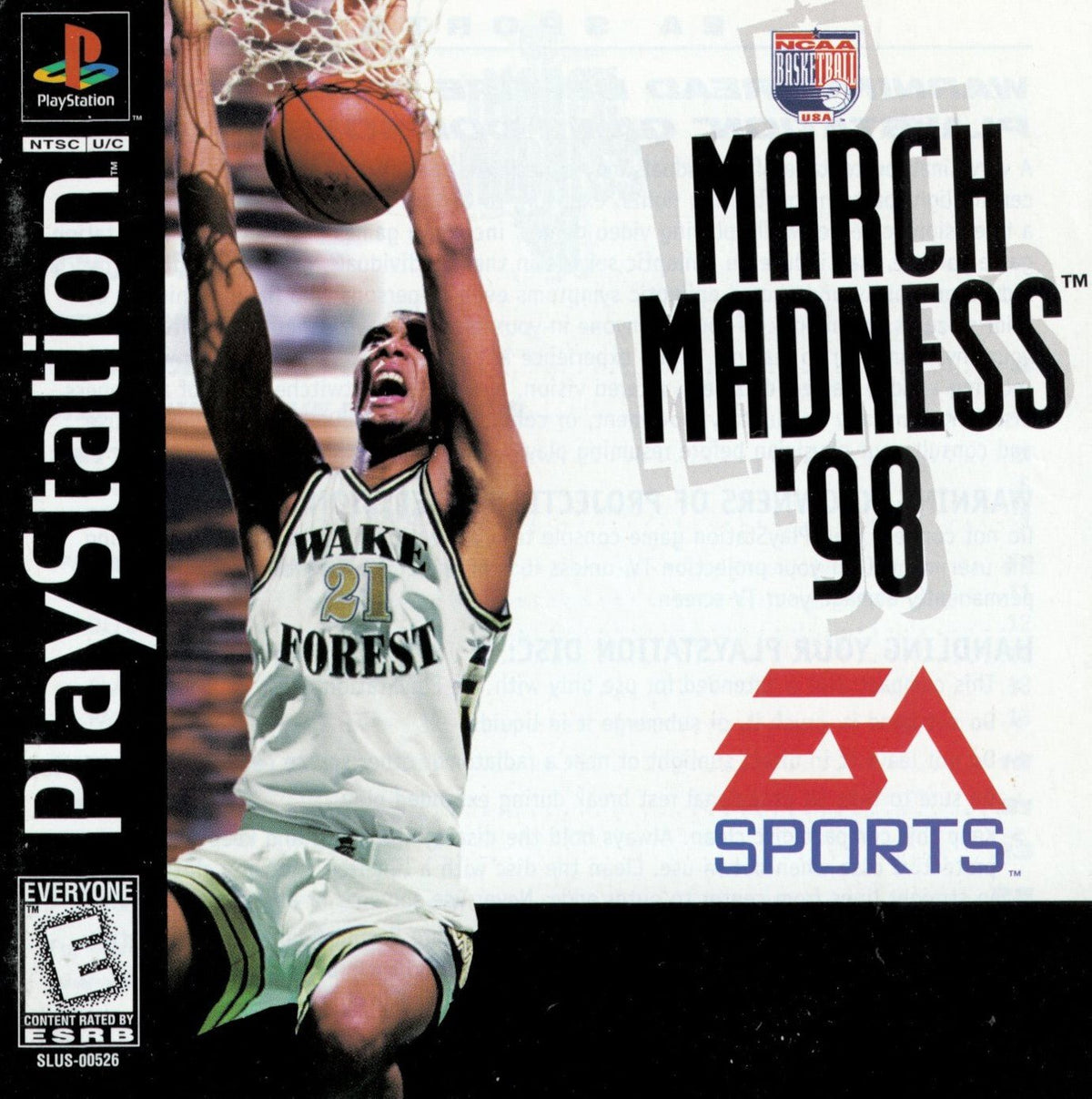 NCAA March Madness 98 - Playstation - Retro Island Gaming