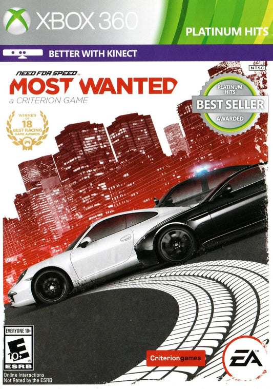 Need for Speed Most Wanted [2012 Platinum Hits] - Xbox 360 - Retro Island Gaming