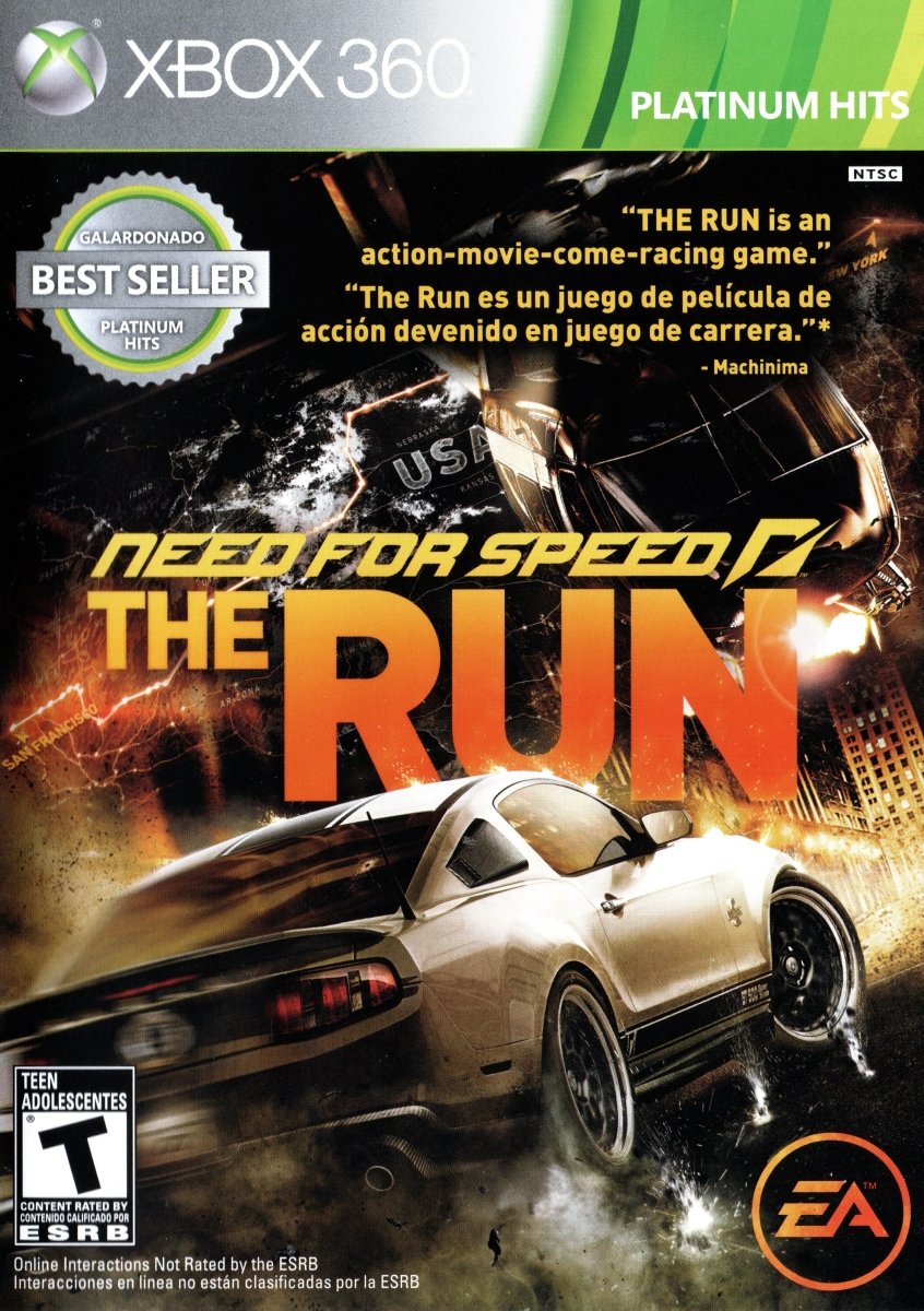 Need For Speed: The Run [Platinum Hits] - Xbox 360 - Retro Island Gaming