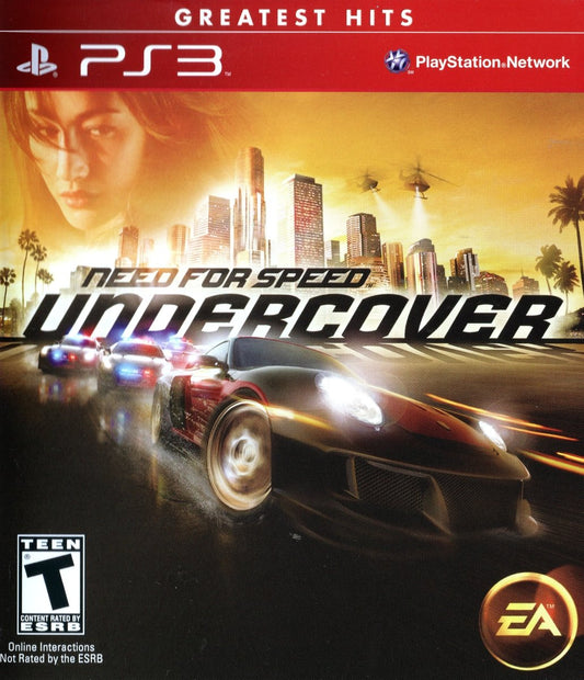 Need for Speed Undercover [Greatest Hits] - Playstation 3 - Retro Island Gaming