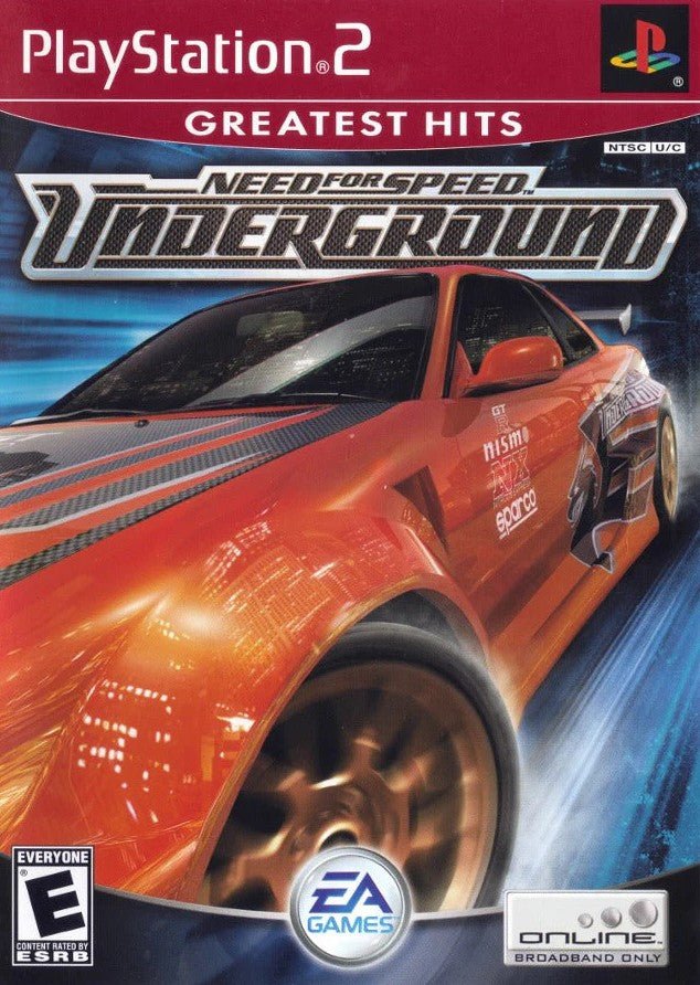 Need for Speed Underground [Greatest Hits] - Playstation 2 - Retro Island Gaming