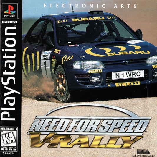 Need for Speed: V-Rally - Playstation - Retro Island Gaming